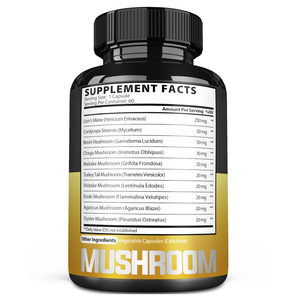 Serving size and nutrition information on label