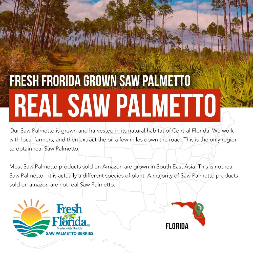 Saw Palmetto and Pumpkin Seed Oil blend illustration