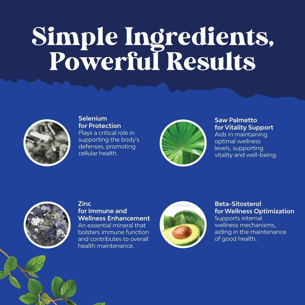 Beta Sitosterol and saw palmetto for urinary and prostate support