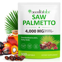 Bottle of Saw Palmetto for Men softgels