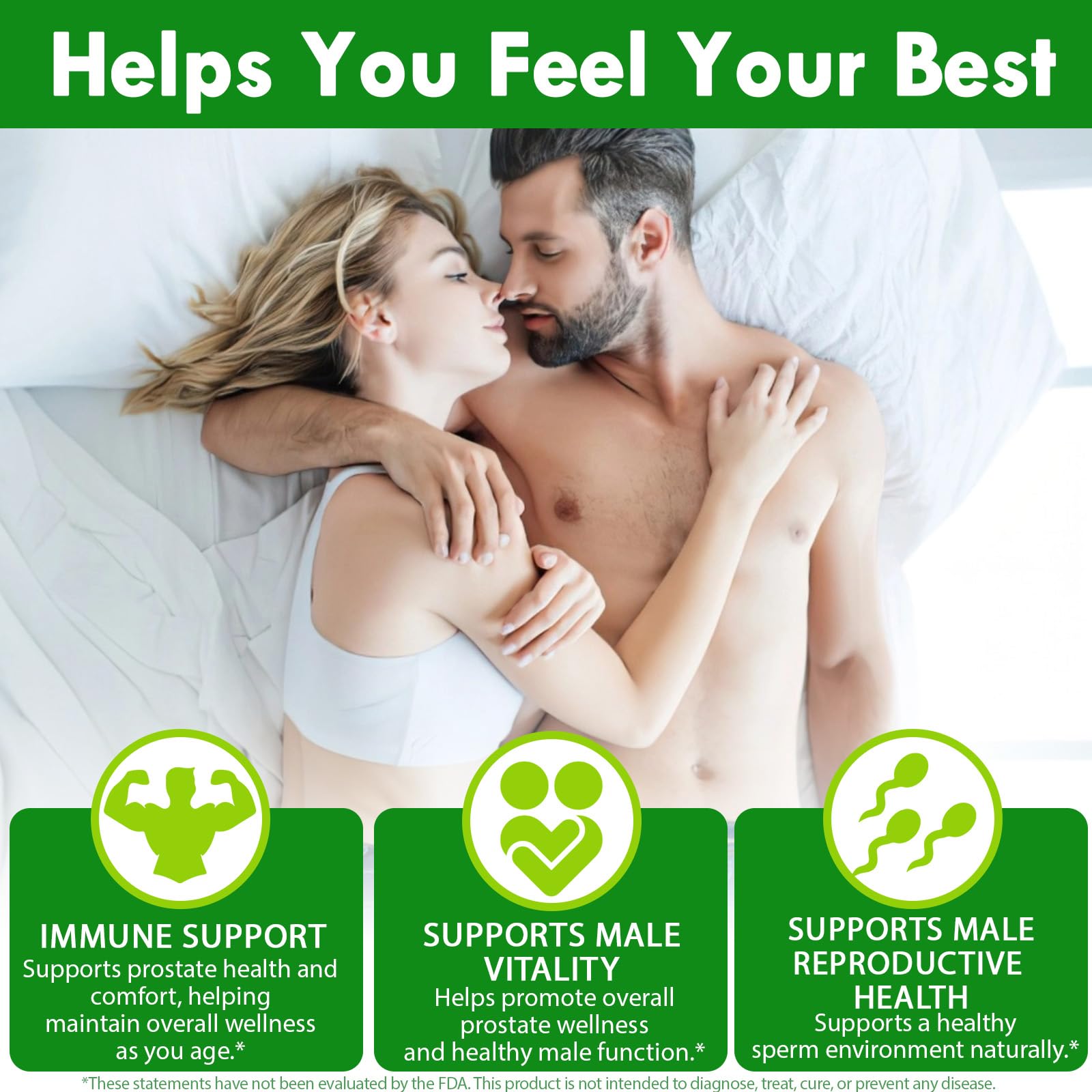 Lifestyle shot: bottle and pills on a clean surface