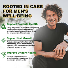 Ingredient visuals including pumpkin seed oil and biotin