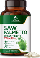 Saw Palmetto for Men 1000mg bottle front view
