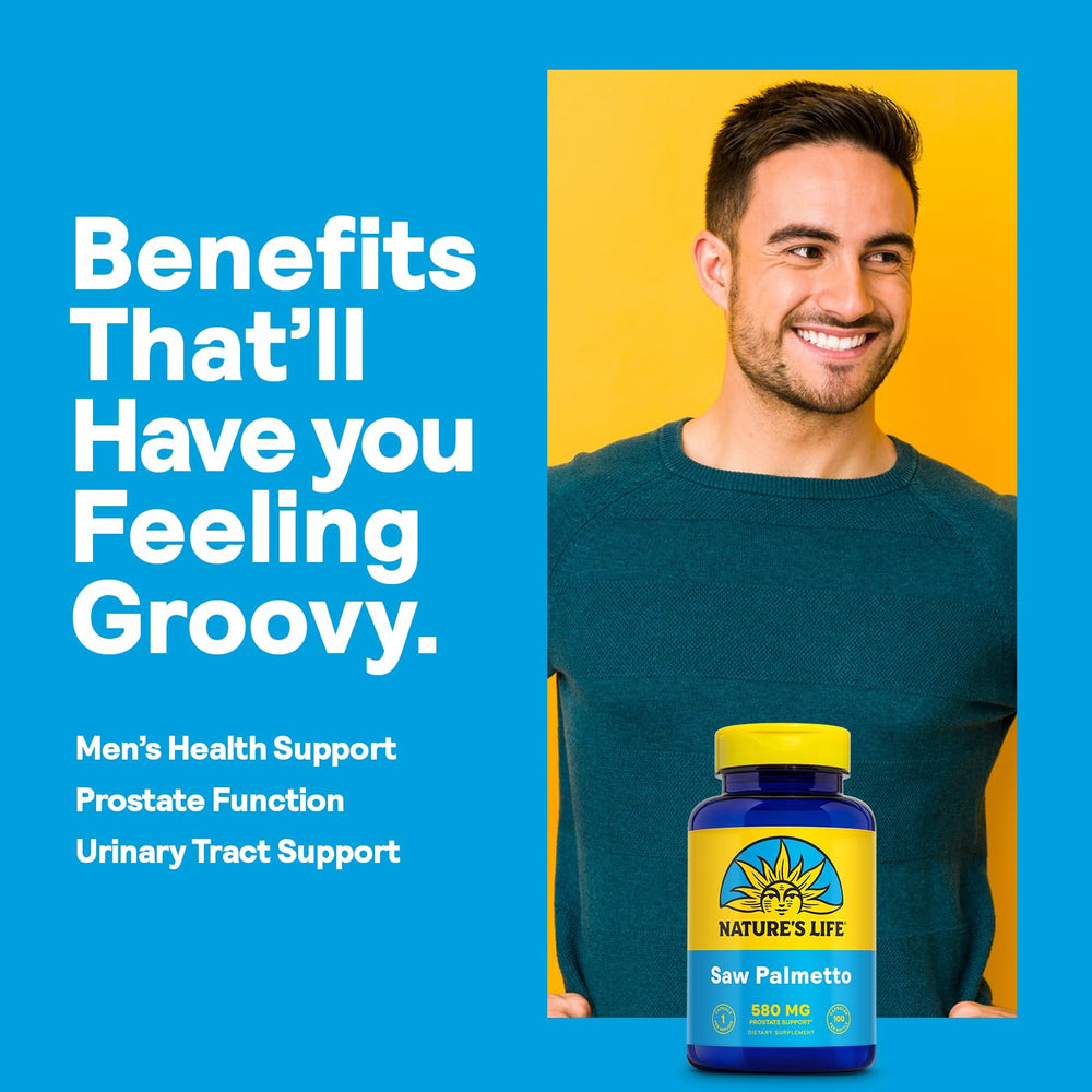 Saw palmetto with beta-sitosterol plant sterols for men's health