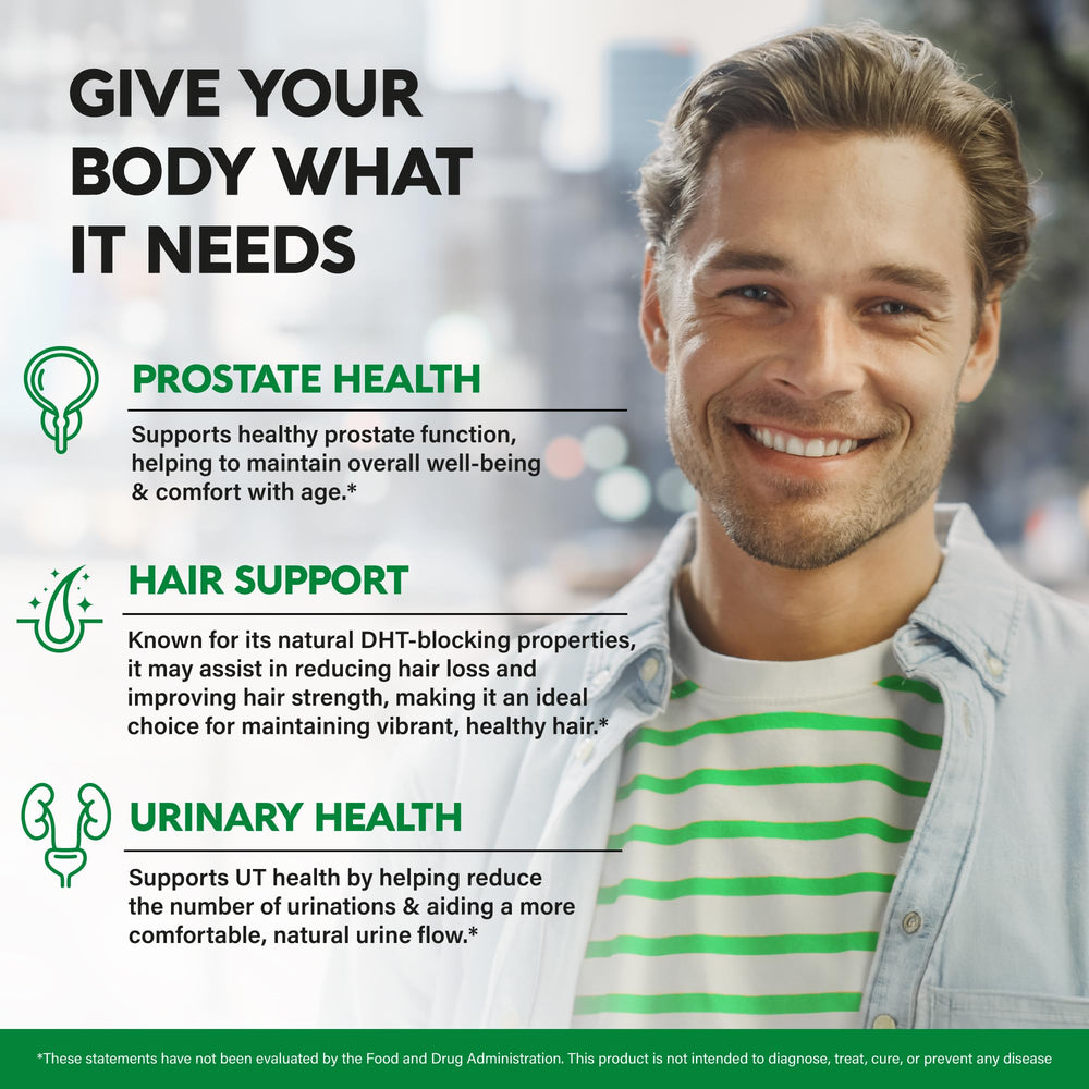 Saw Palmetto prostate health and DHT-blocking support image