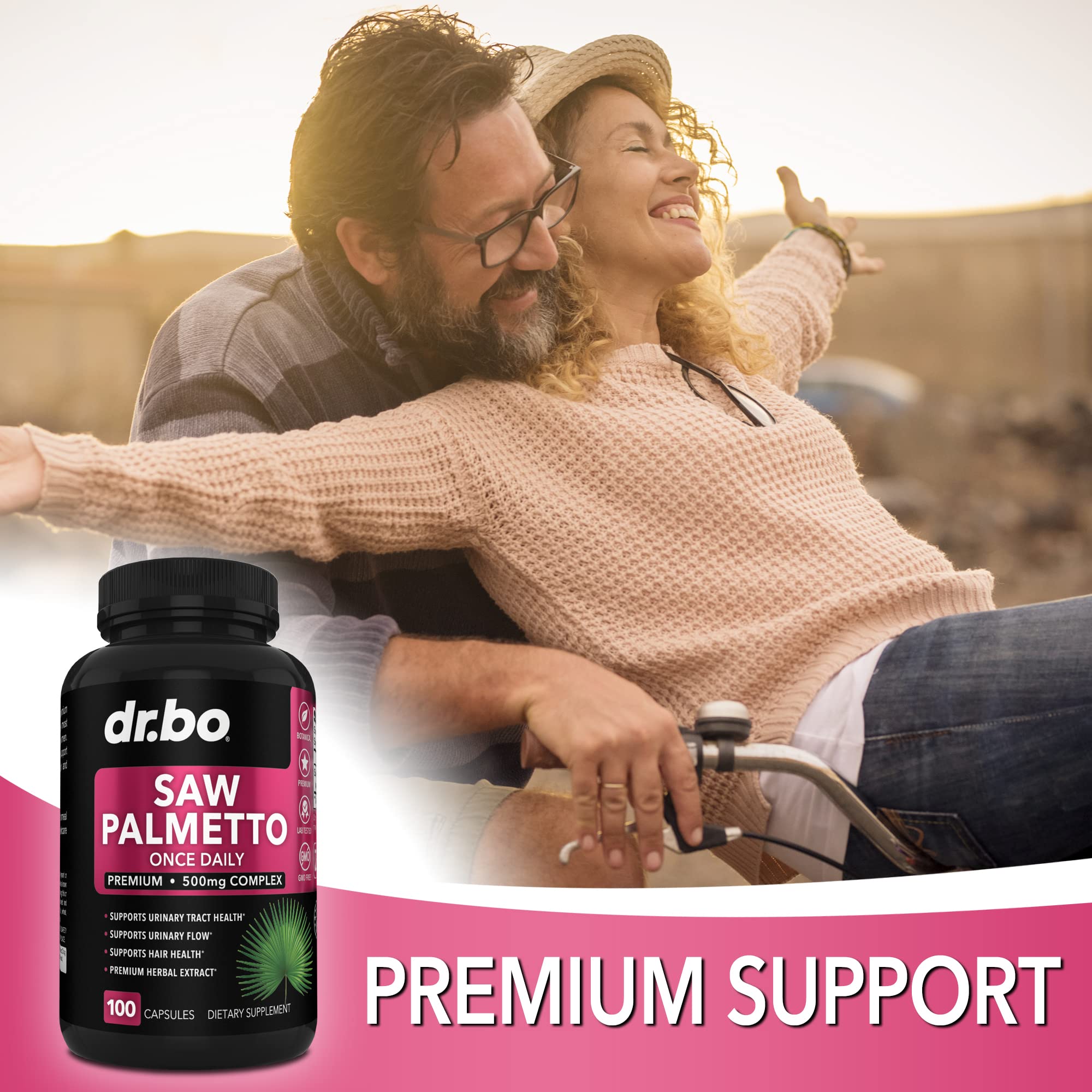 Pure Saw Palmetto extract capsules