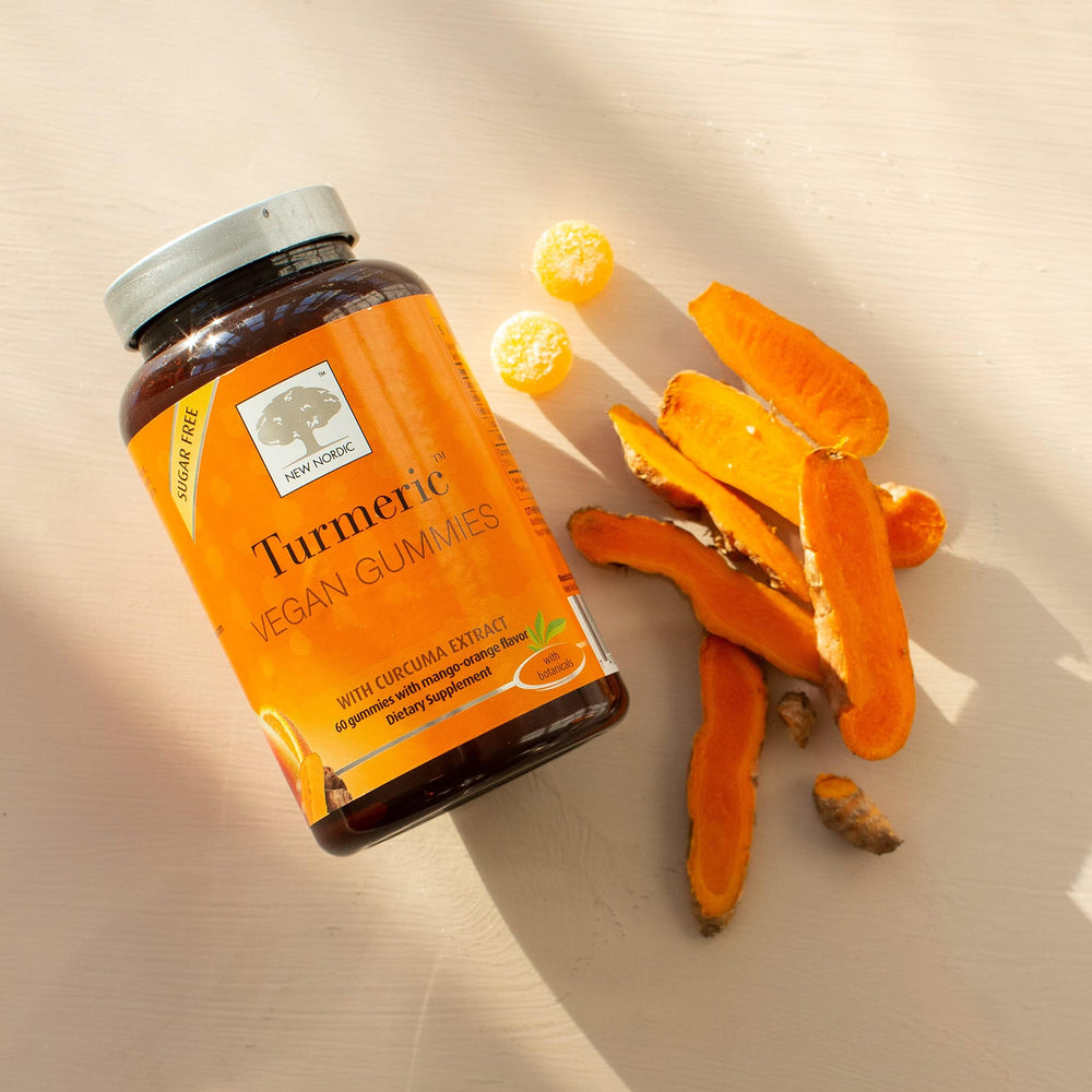 Scandinavian-made turmeric gummies product line