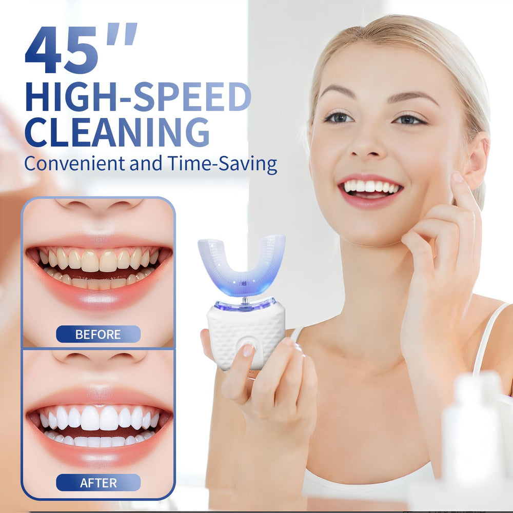 Device displaying Soft, Standard, and Deep cleaning modes