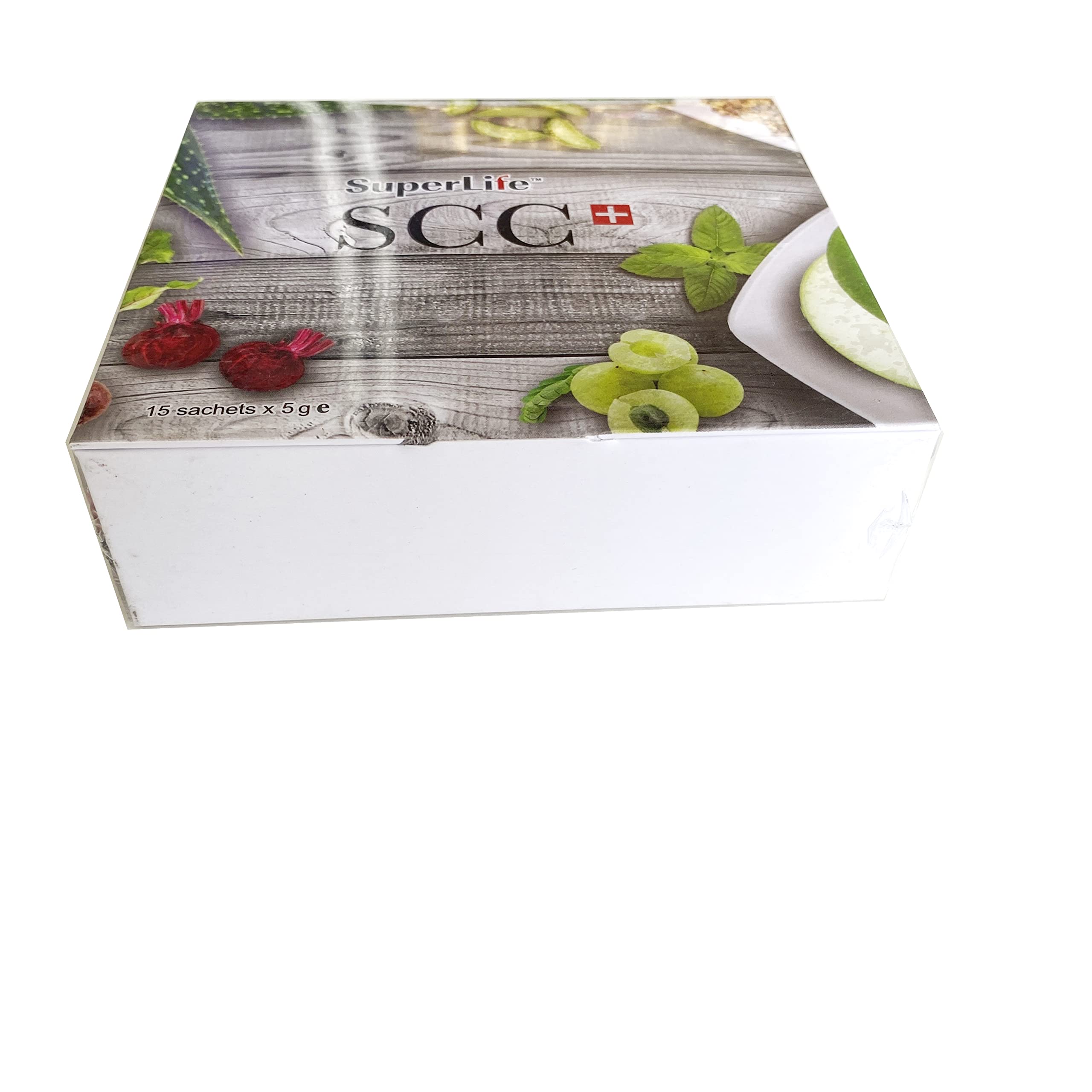 Healthy digestion concept with SCC+ Superlife Colon Care