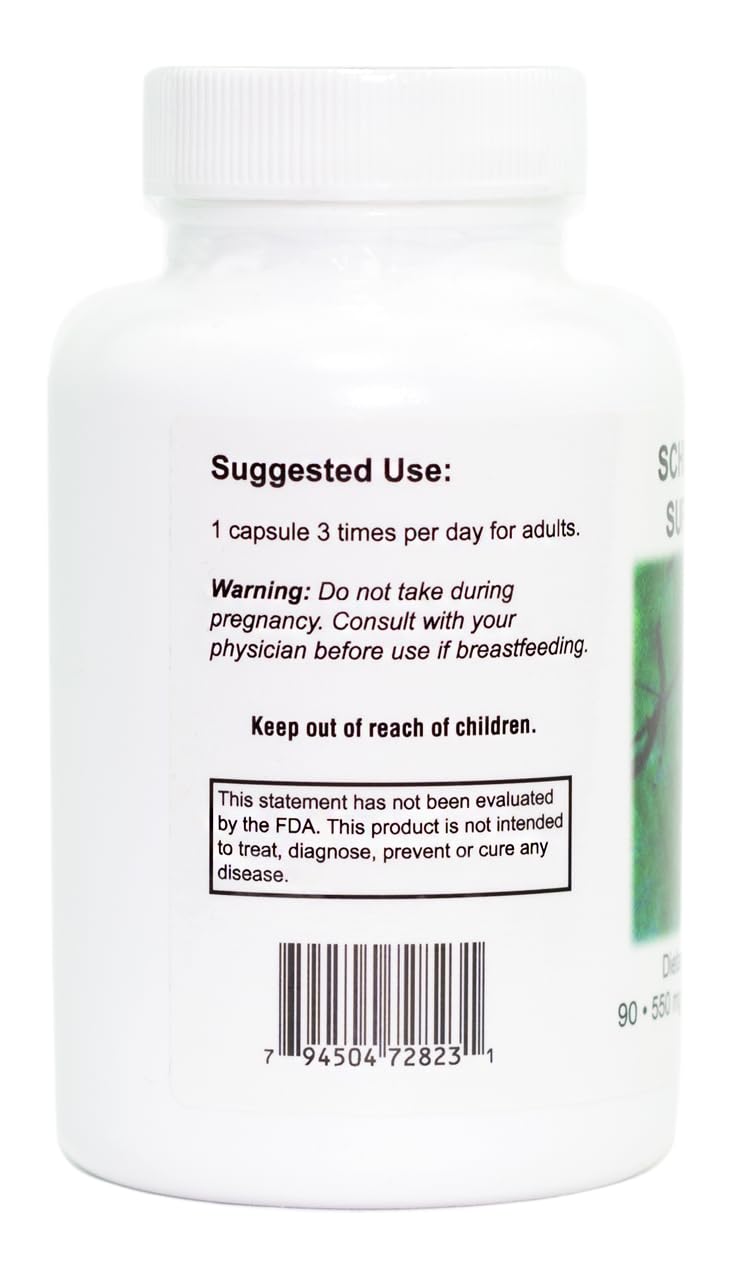 Front view of Supreme Nutrition Schisandra Supreme bottle
