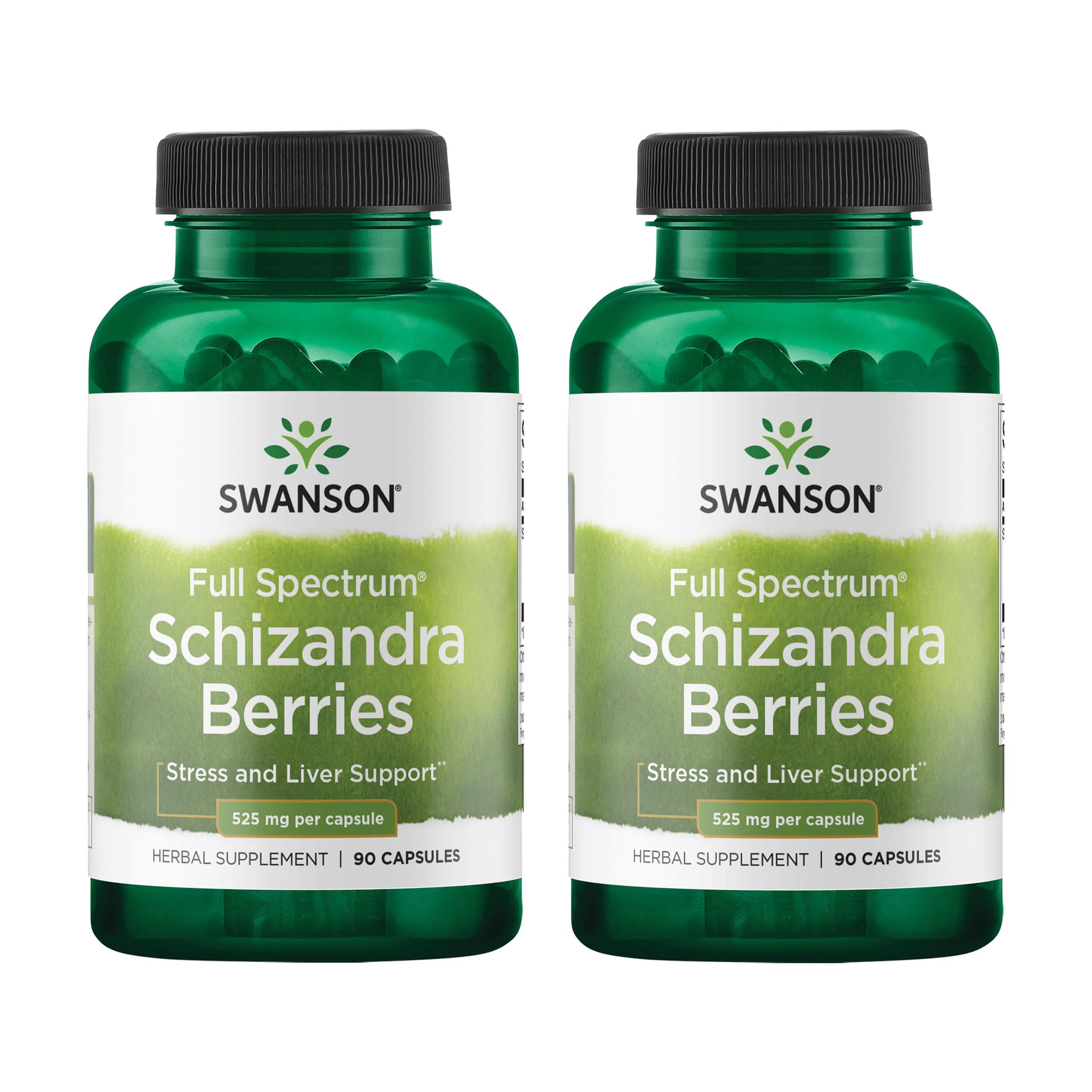 Swanson Schizandra Berries bottle – 2 pack