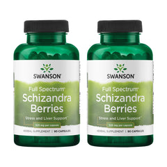 Swanson Schizandra Berries bottle – 2 pack