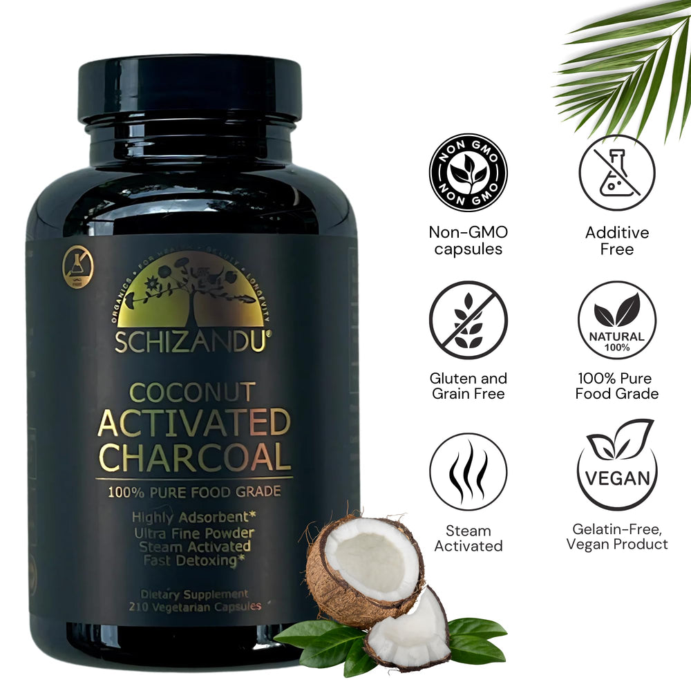Back view with supplement facts on Schizandu bottle