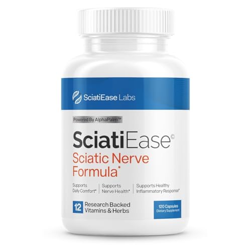 SciatiEase bottle front label