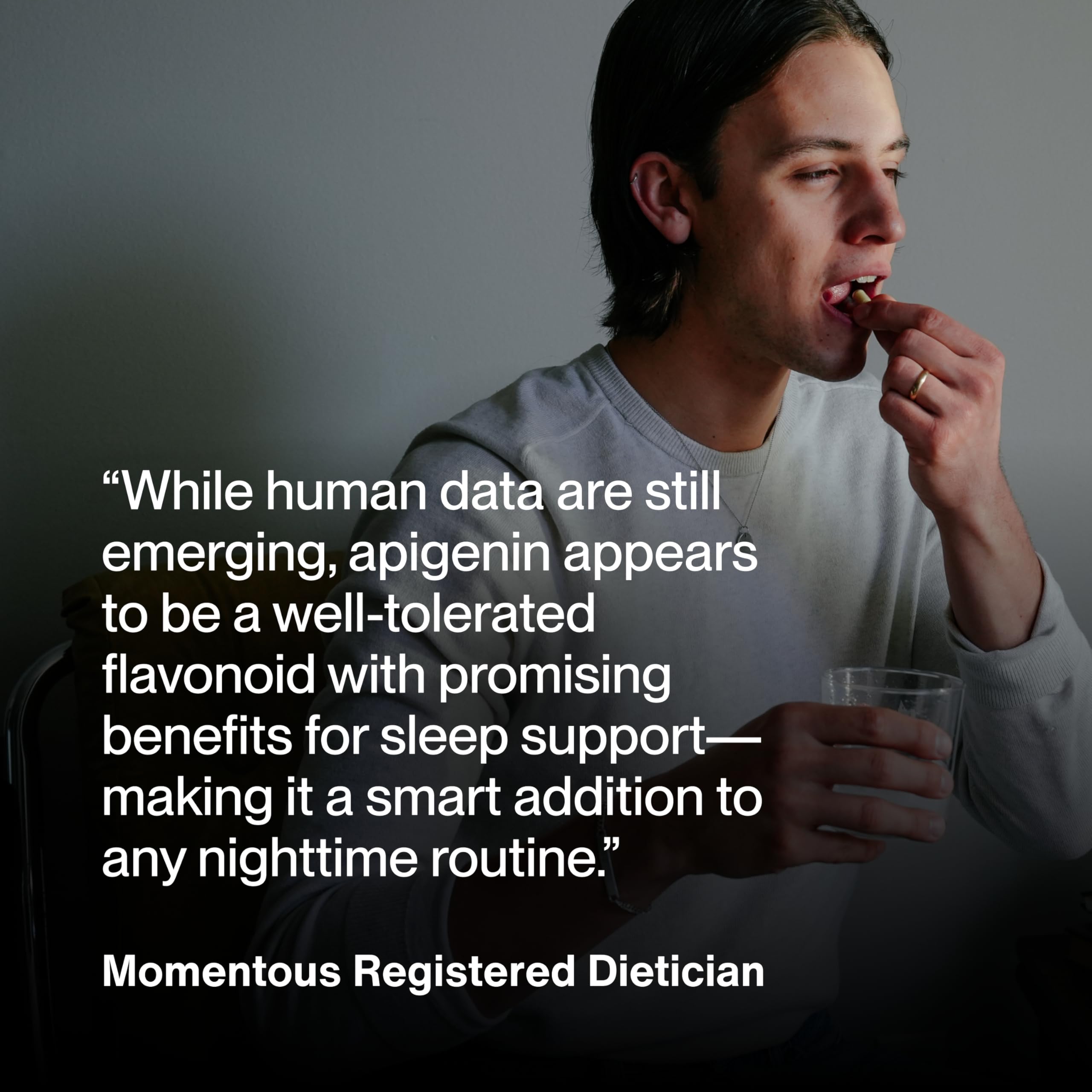 Science and research illustration related to apigenin