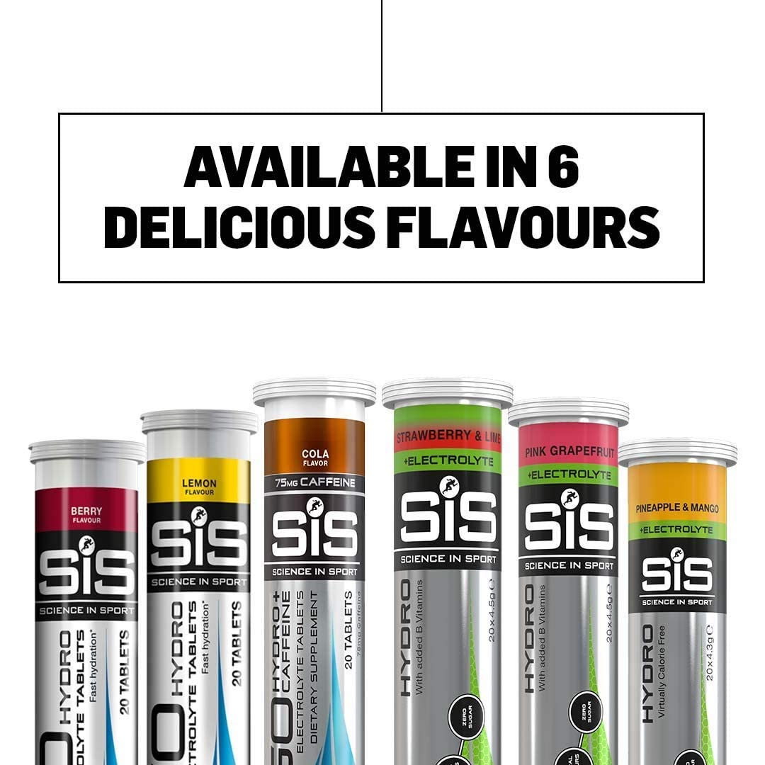 Triathlon kit featuring Science in Sport Hydro Electrolyte pink grapefruit