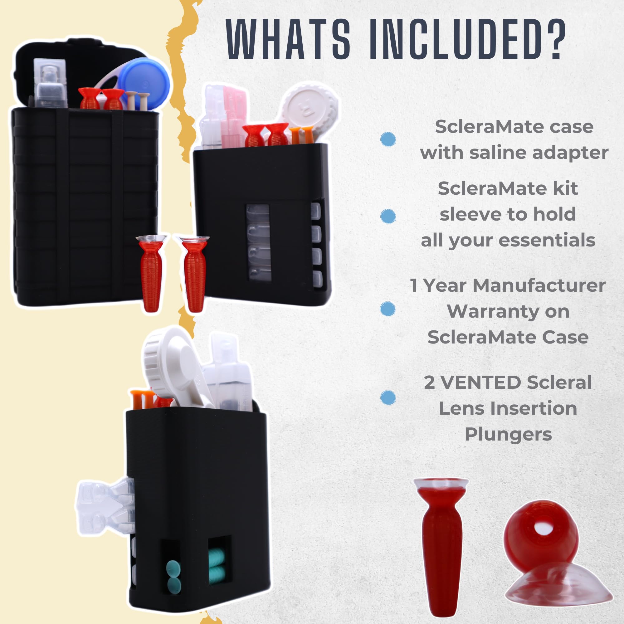 Slim travel-ready ScleraMate kit displayed for on-the-go use