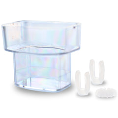 3-in-1 scleral lens cleaner GV Pro/Plus with hydrogen peroxide cup for RGB/OK lenses – portable travel