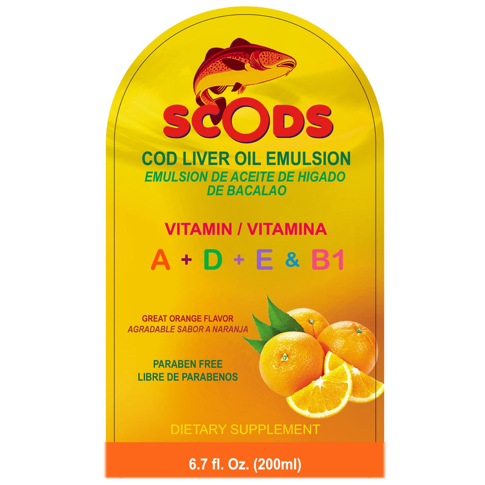 Scods Emulsion Orange 200ml bottle