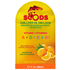 Scods Emulsion Orange 200ml bottle