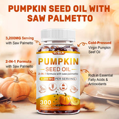 Label highlighting prostate and urinary health support