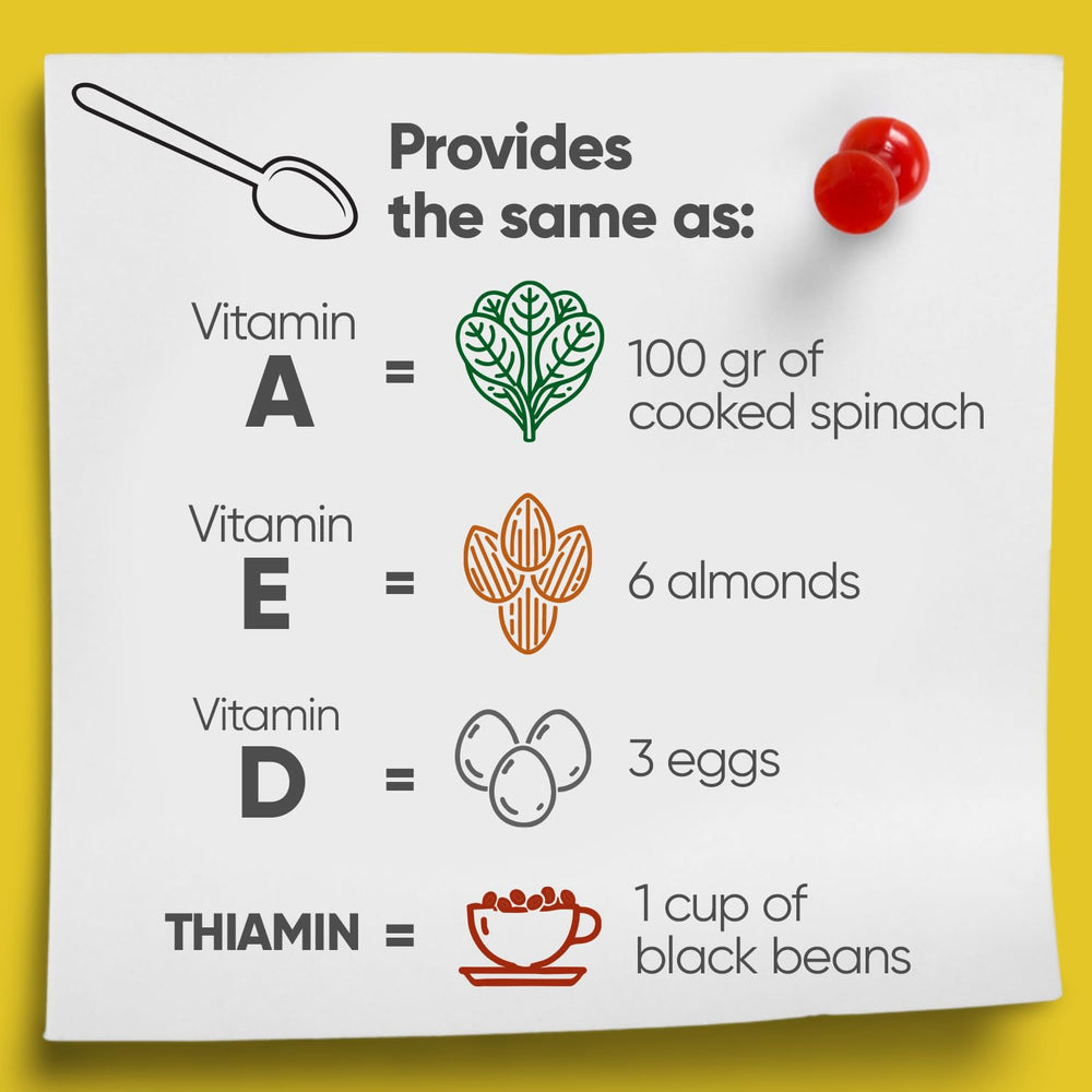 Side view of Scotland Cod Liver Oil Emulsion bottle showing label.