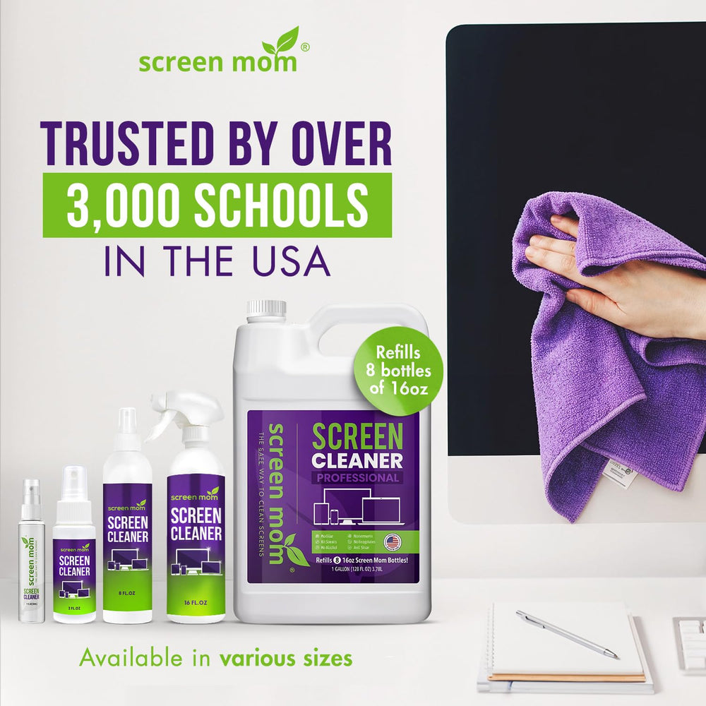 Cloths suitable for cleaning phones, tablets, laptops and monitors
