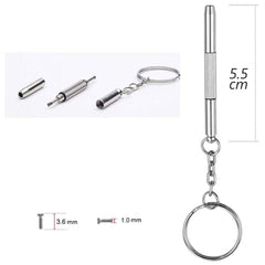 3-in-1 screwdriver included for installation