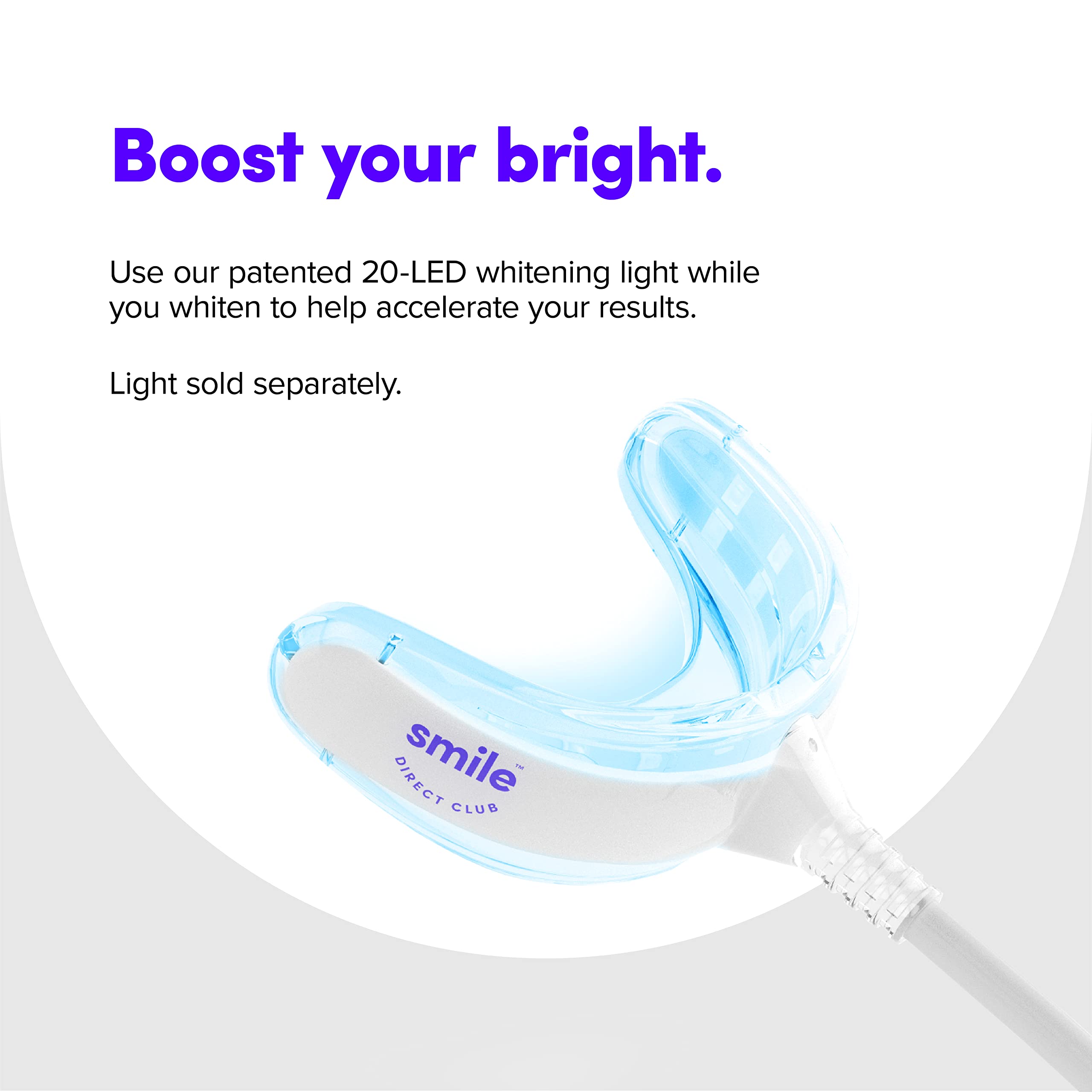 Enamel-safe whitening formula label
