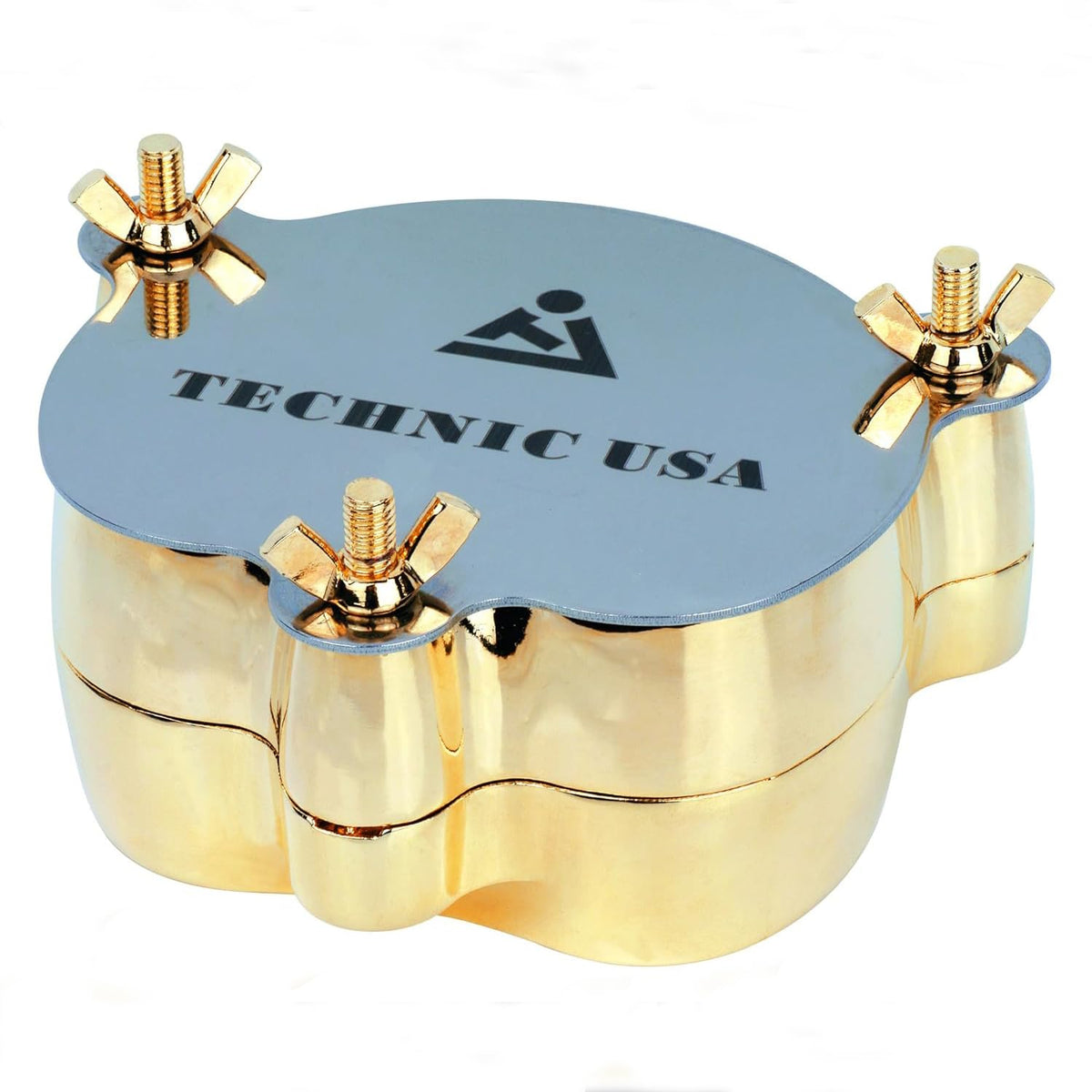 S&Dent Cu-Zn alloy aluminum denture flask close-up view 1