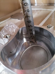Angle view showing durable finish of S&Dent denture flask