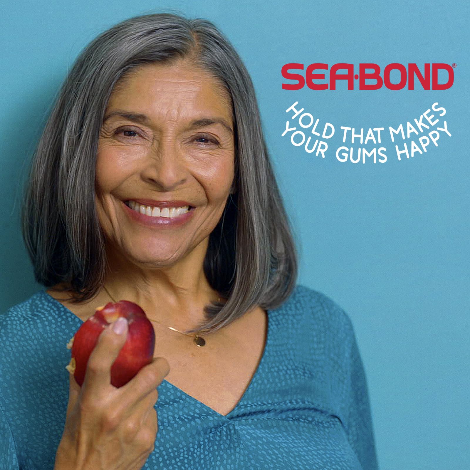 Zinc-free Sea-Bond denture adhesive seals
