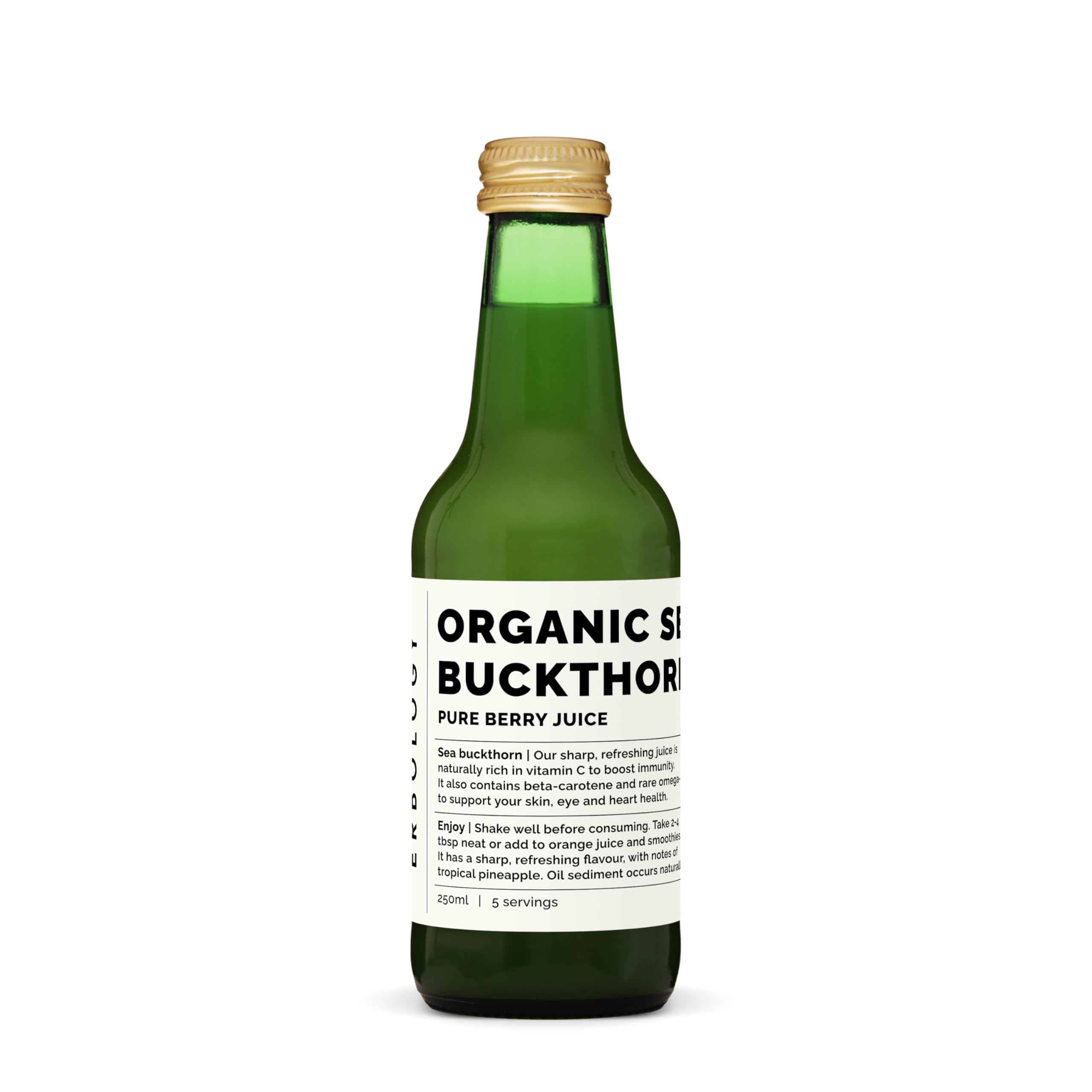 Hero image of 100% Organic Sea Buckthorn Juice bottle