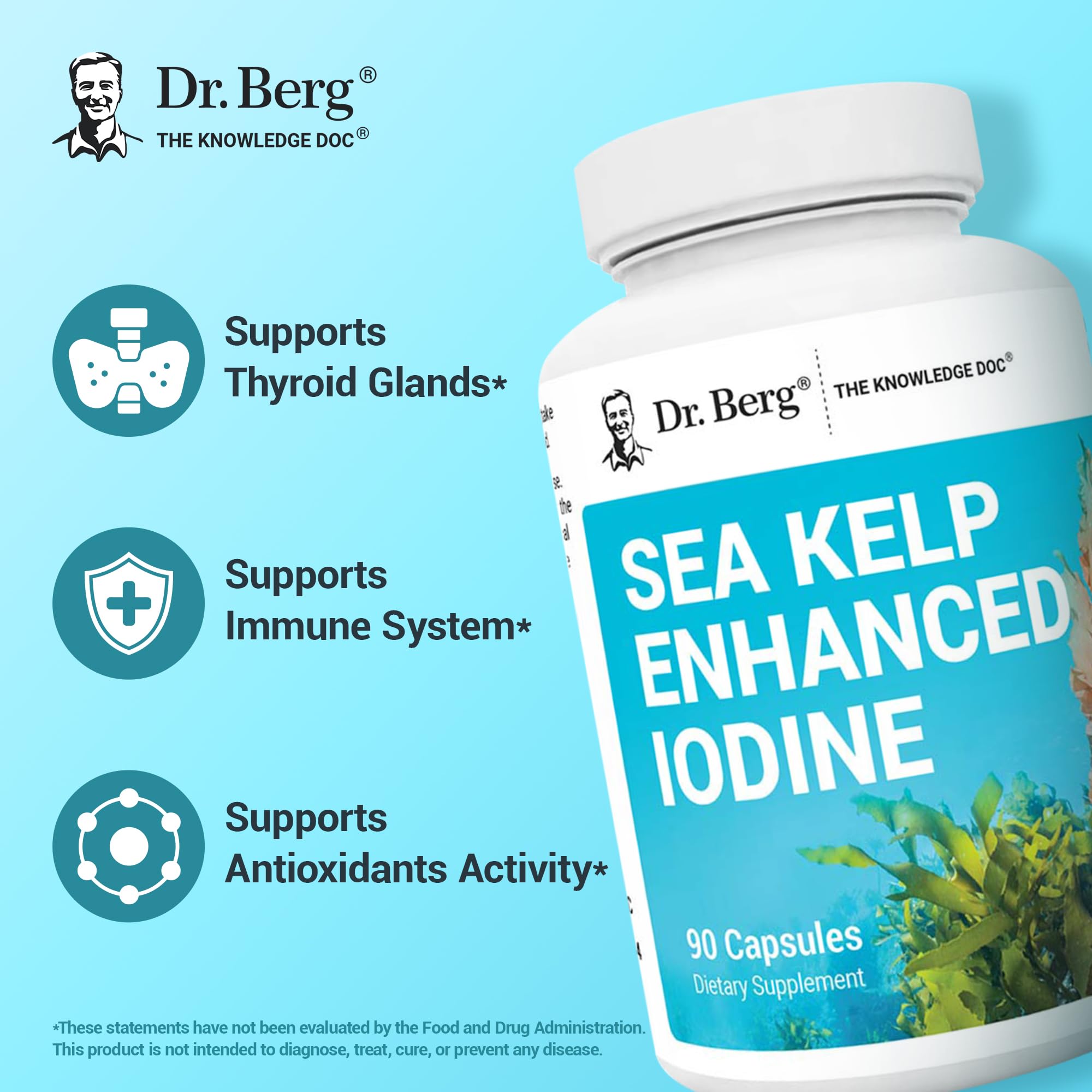 Sea kelp and Icelandic seaweed ingredients