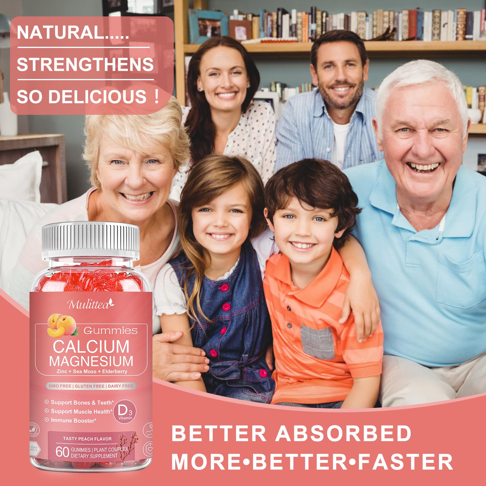 Illustration of sea moss and elder natural minerals included in formula