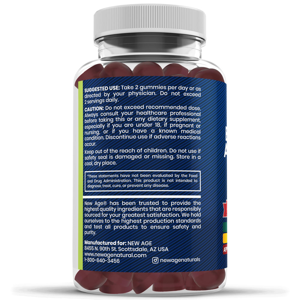 Vegan Sea Moss Gummies 60 Count - final product image