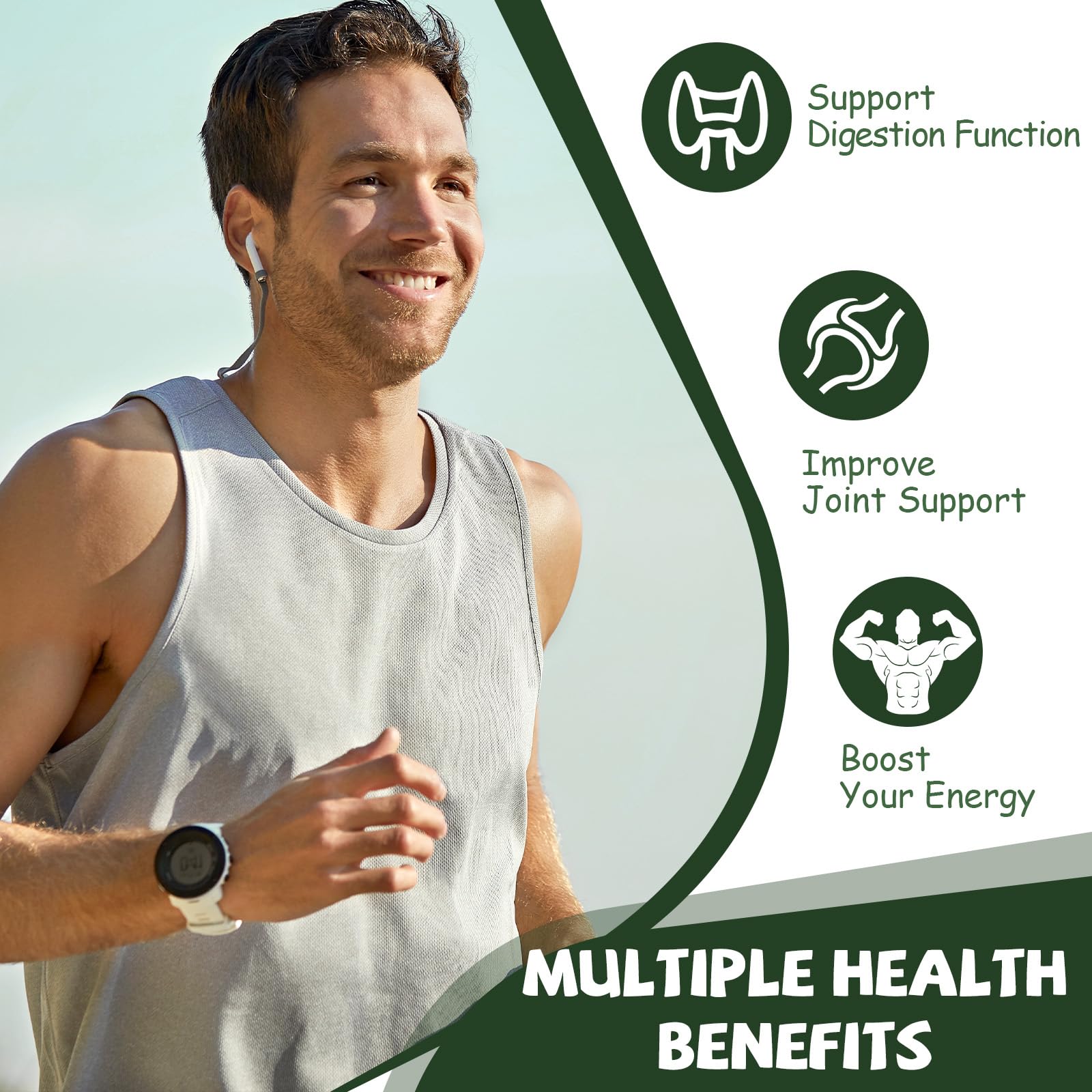 Close-up of sea moss ingredient for gummies