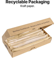 Aqua-coated Kraft paper packaging for Sea Turtle toothbrushes