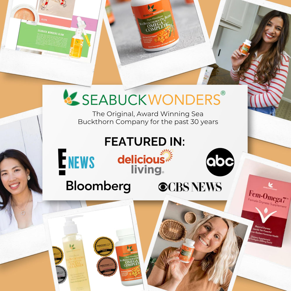 SeabuckWonders Sea Buckthorn Oil bottle packaging and label