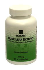 Seagate Olive Leaf Extract bottle and label