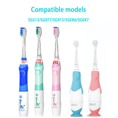 Close-up of curved long-tip design on Seago replacement heads