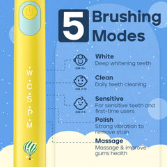 Two extra soft and two color-fade brush heads