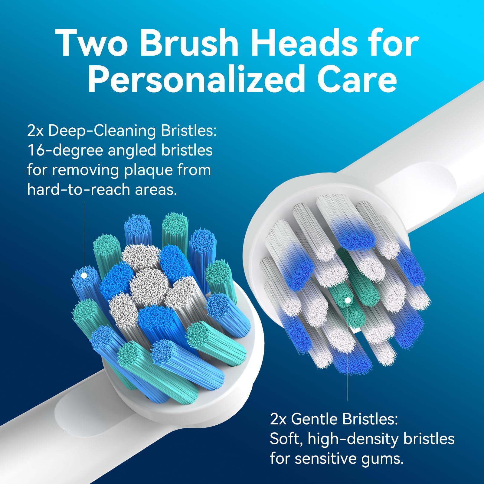16-degree angled brush heads for SEAGO SG-2603