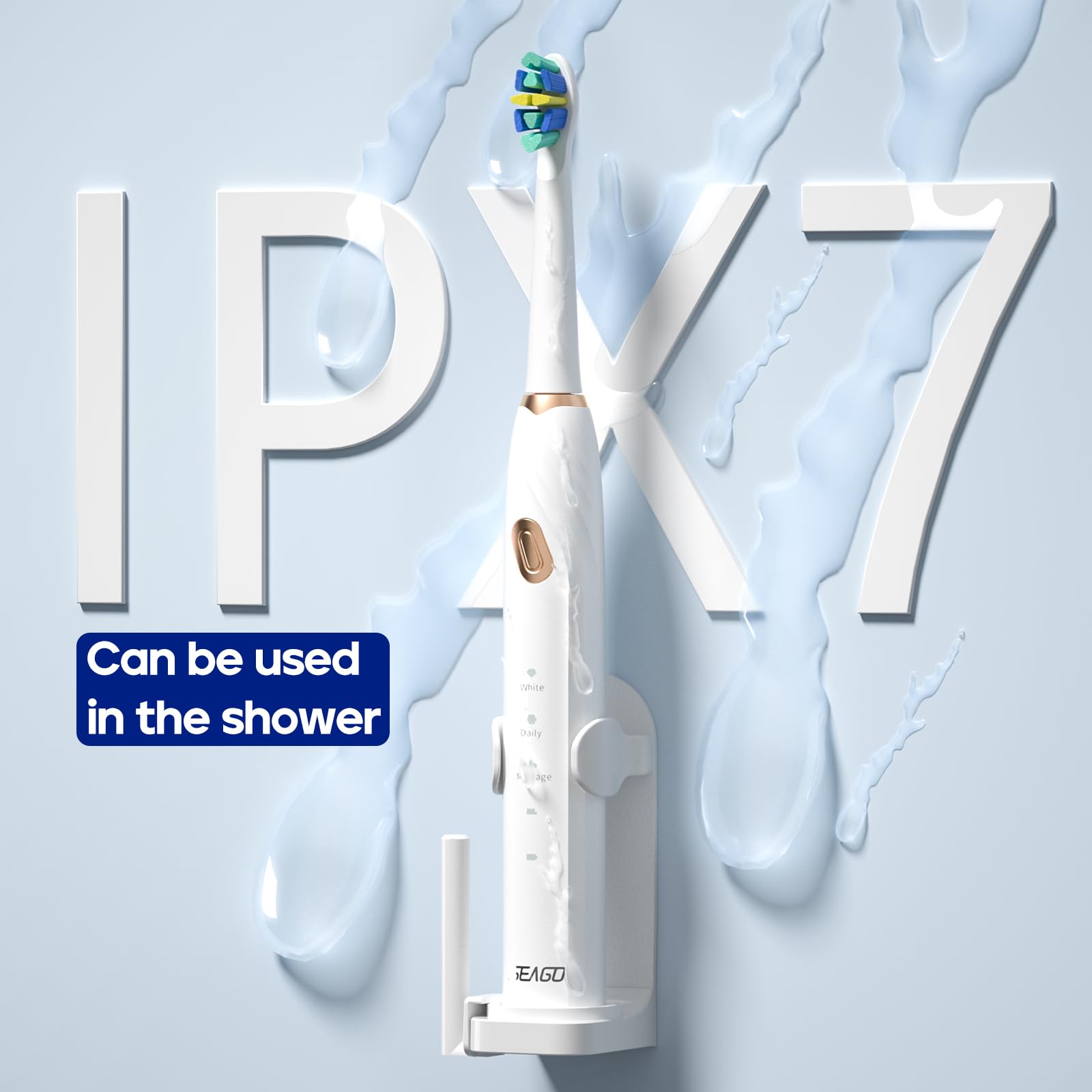 IPX7 waterproof Seago SG-2316 electric toothbrush