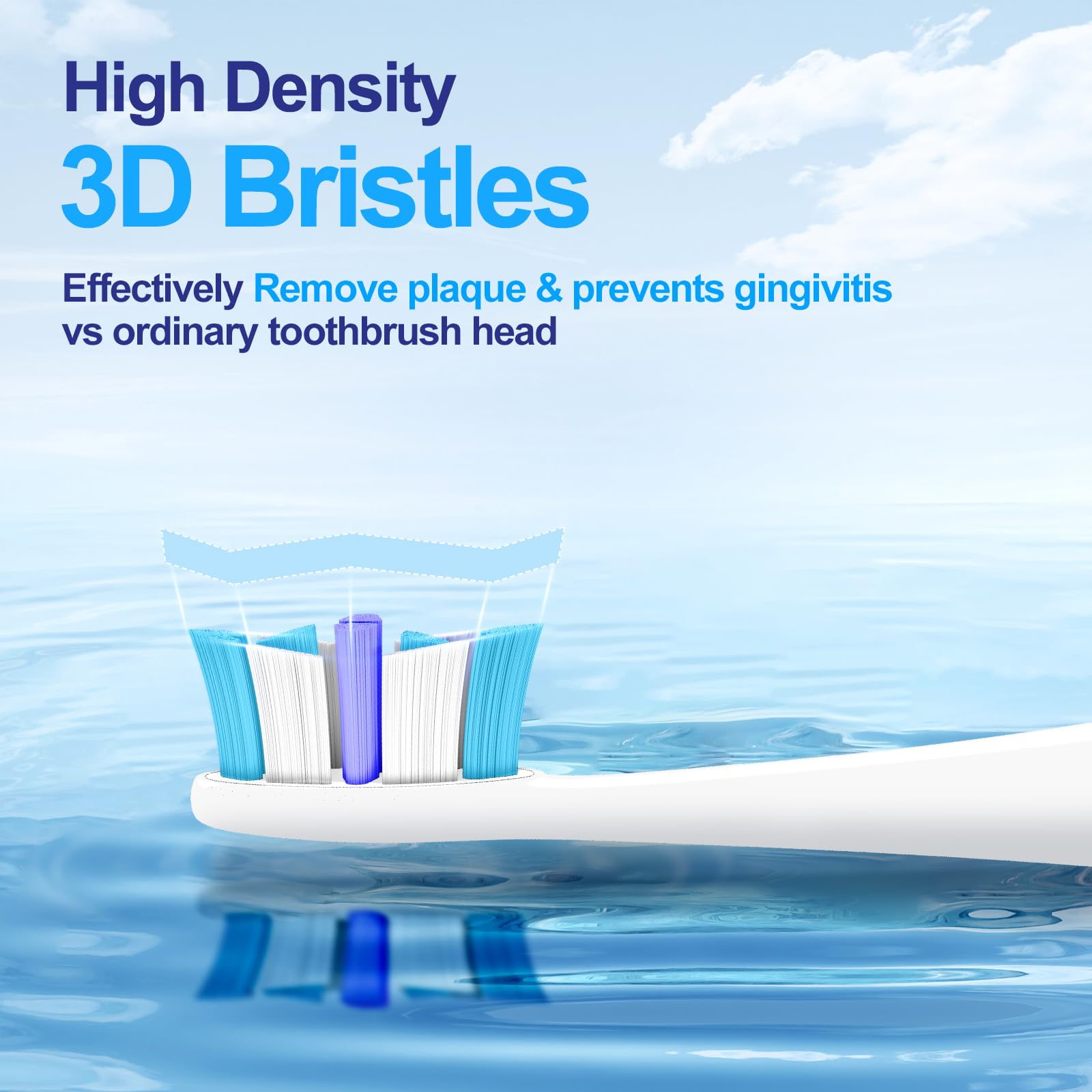 SEAGO SG-2753/2752 replacement heads detailing bristles