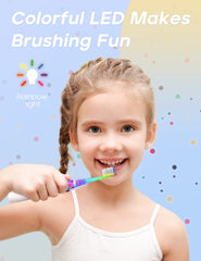 SEAGO SG-977 blue toothbrush side view