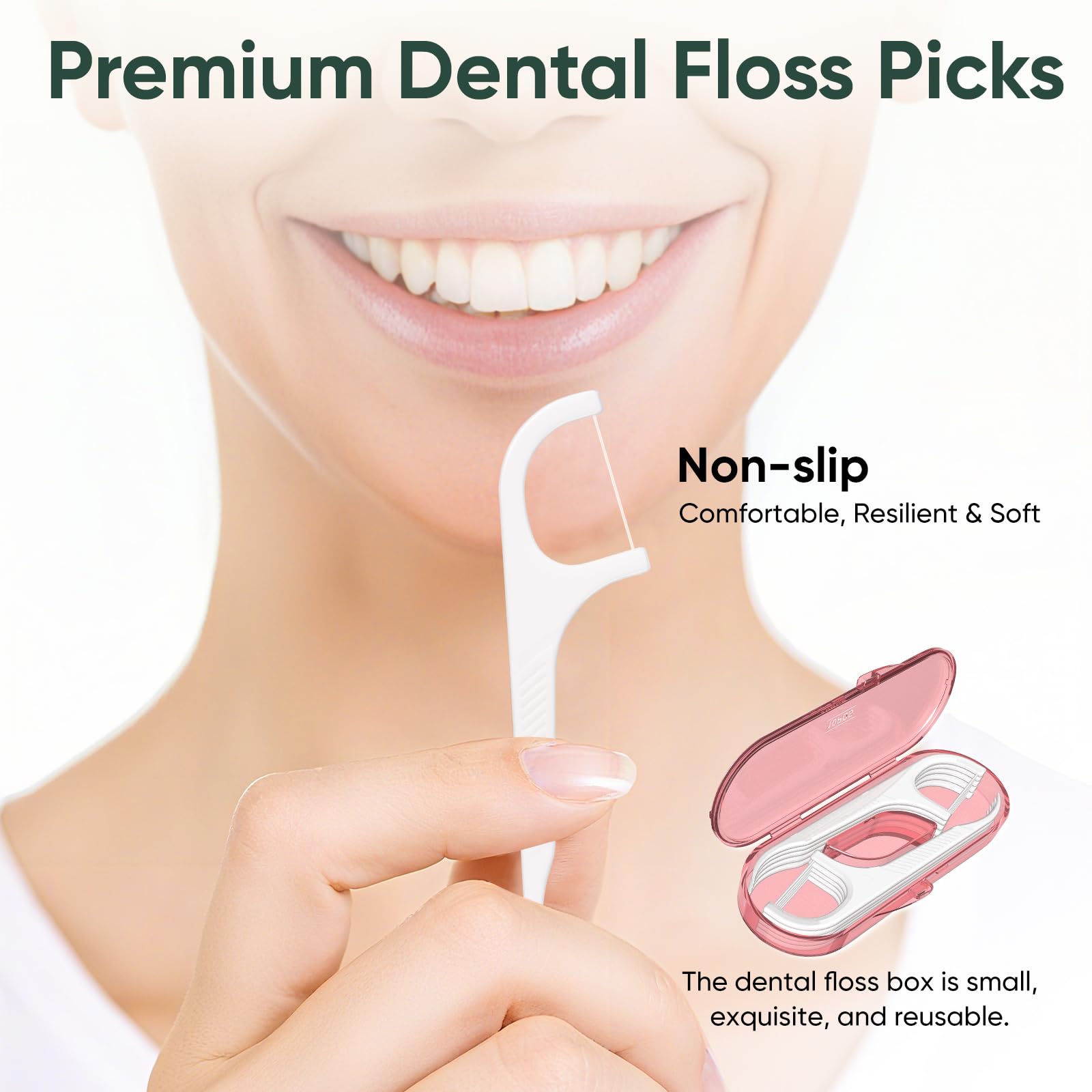 Sealed portable packaging for travel floss picks