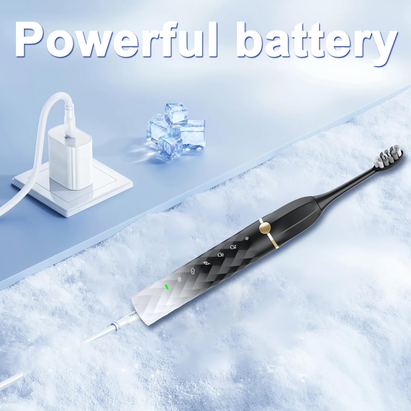 All-in-one Seapeoa toothbrush set laid out