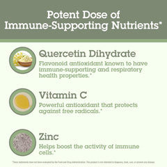 Seasonal immunity boost label artwork