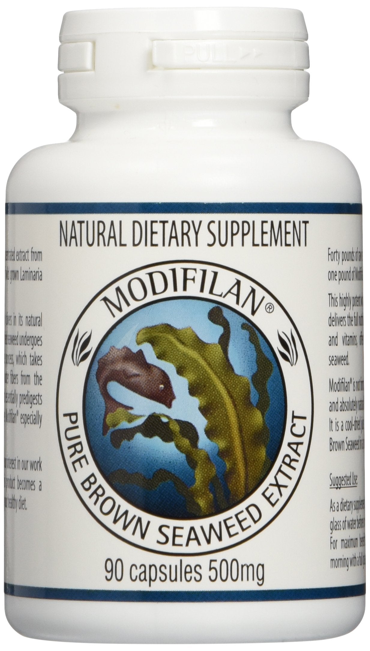 Seaweed Modifilan Capsules bottle – front view